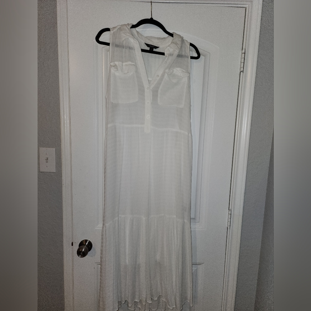 White long Simply Vera with inner slip